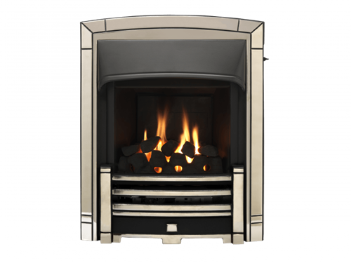 Valor Masquerade Slimline Homeflame Inset Fire Pale Gold ( vc) - 0596392