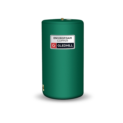 Gledhill Copper Envirofoam Vented Direct 1050 x 450 Cylinder 144 Litres- BDIR21