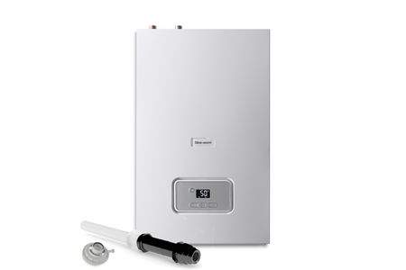 Glowworm Energy 15kW System Boiler inc Vertical Flue, Vertical Adaptor & Filter