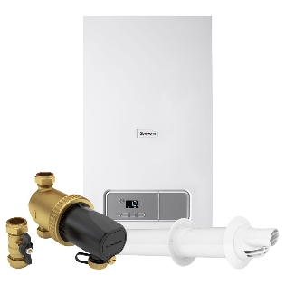 Glow worm Combi Boiler Pack Inc Flue and Filter