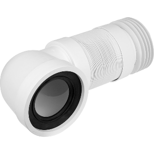 McAlpine WC-CON8F18 190mm to 270mm 90 Flexible WC Connector