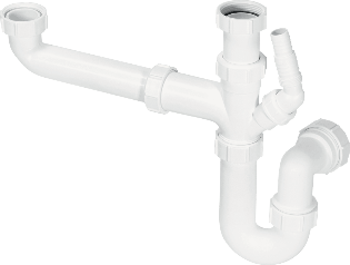 McAlpine SK1 One And Half Bowl Sink Kit with One Nozzle