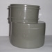 110MM X 82MM REDUCER - SOCKET SPIGOT (SOLVENT GREY)