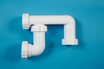 Polypipe 40mm Low Level Bath Trap - 75mm Seal (Trap Only With Access For Overflow)