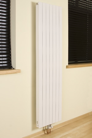 Ecotherm White 1800 x 218 Vertical Radiator (Type 11 Single)