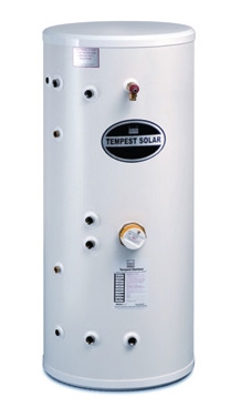 Tempest Twin Coil Solar 400LTR Unvented Indirect Cylinder - TSMI400/S