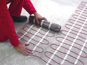 How easy is it to fit underfloor heating?