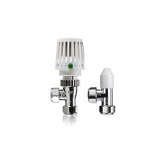 Valencia VTL120 8mm  Angled TRV and Lockshield Pack - VTL120-08A