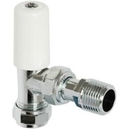 Pegler Terrier 15mm Chrome Plated Lockshield