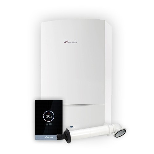 Worcester Greenstar Combination Boiler 29CDi Classic ERP Pack - Inc Boiler + Horizontal Flue Kit + Worcester Wave Smart Thermostat