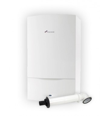 Worcester Greenstar Combination Boiler 34CDi Classic ERP Pack - Inc Boiler + Horizontal Flue Kit