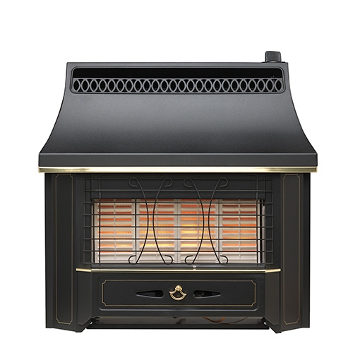 Valor Black Beauty Radiant Gas Fire-	05347E2