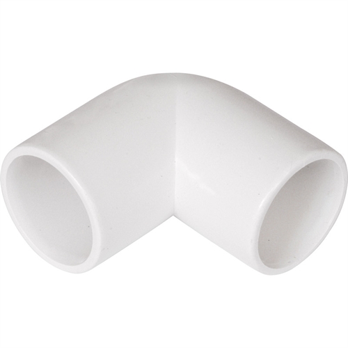 Polypipe Overflow System 45 Degree Solvent White Push-Fit- NS55