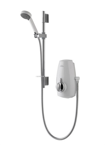 Aqualisa Aquastream Power Shower White/chrome - 813.40.21