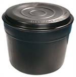 Polytank 25 Gallon  114 Litre Circular Cold Water Storage Tank 26x23 Includes PT2B Fittings Kit