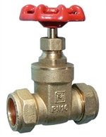 15mm BS Brass Gatevalve