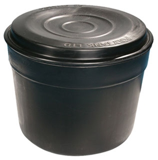 Polytank 25 Gallon 114 Litre Circular Cold Water Storage Tank 26x23 Includes PT2B Fittings Kit